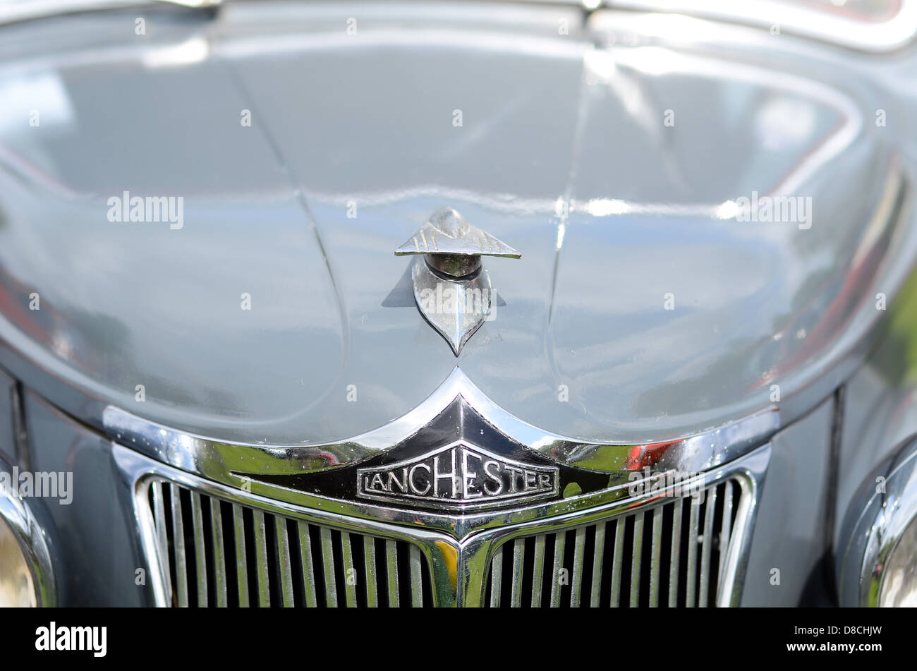 Classic car – Lanchester Stock Photo - Alamy