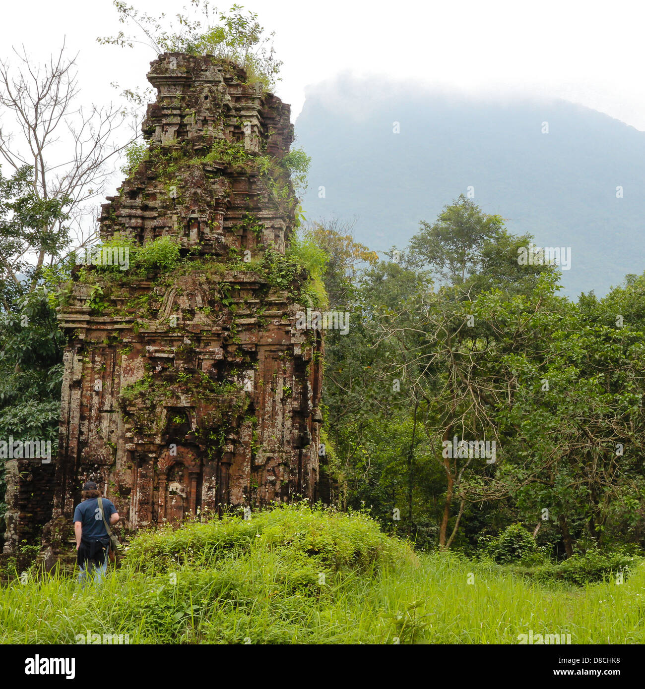 Mỹ Sơn Sanctuary Vietnam (UNESCO world heritage site) Stock Photo