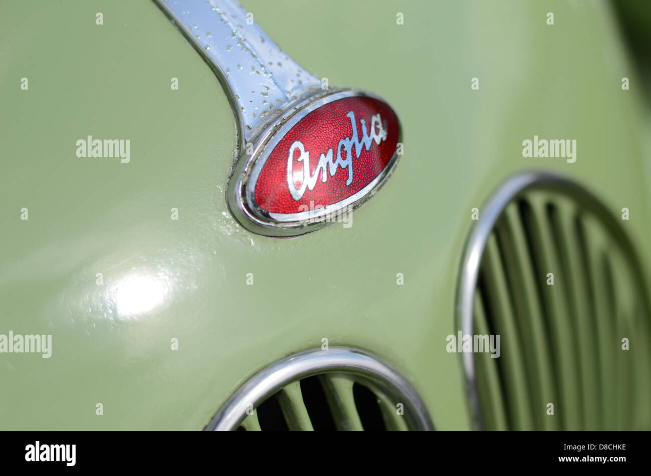 Classic car – Ford Anglia. Stock Photo