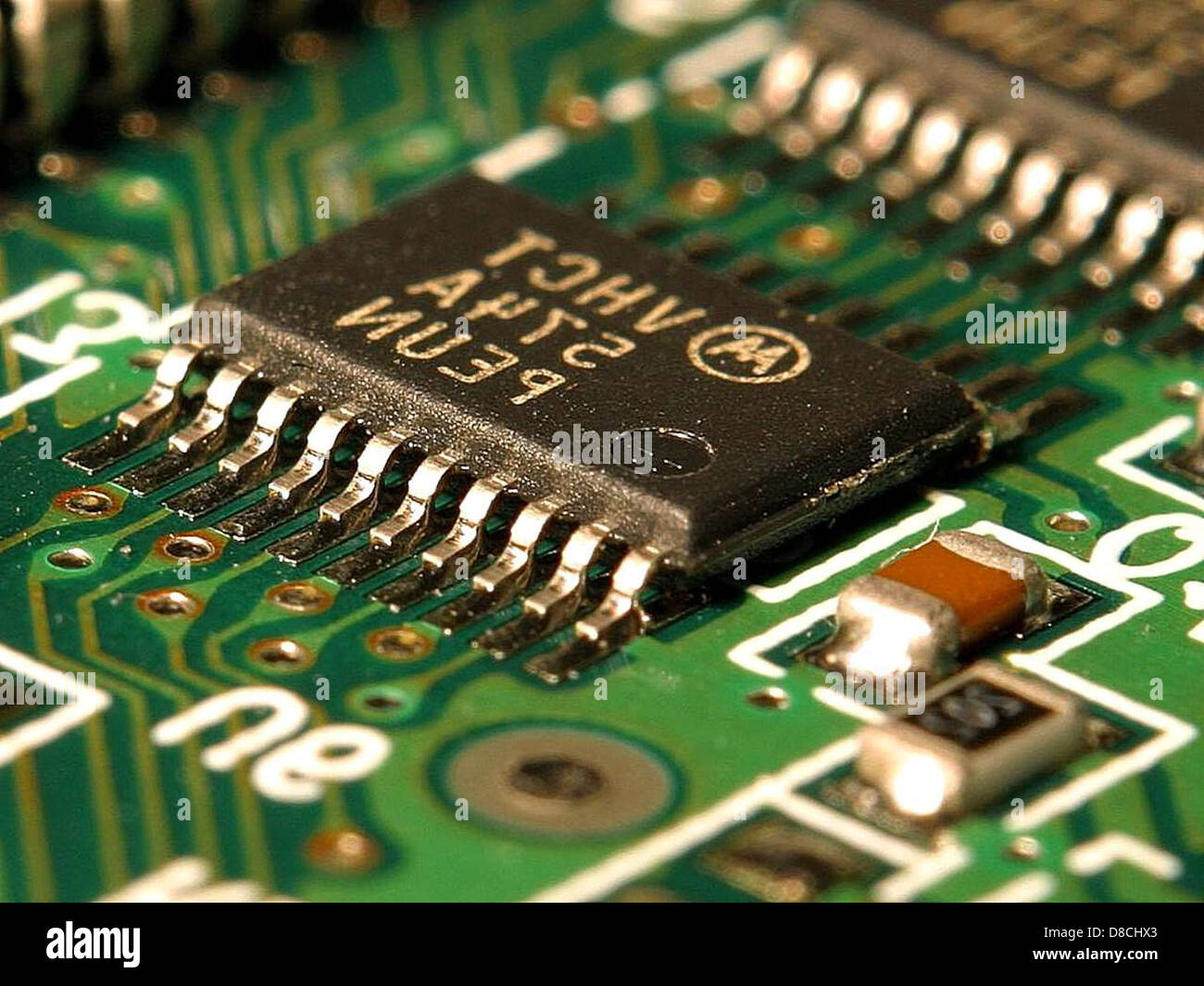 An image of computer chips and circuit boards, highlighting the ...