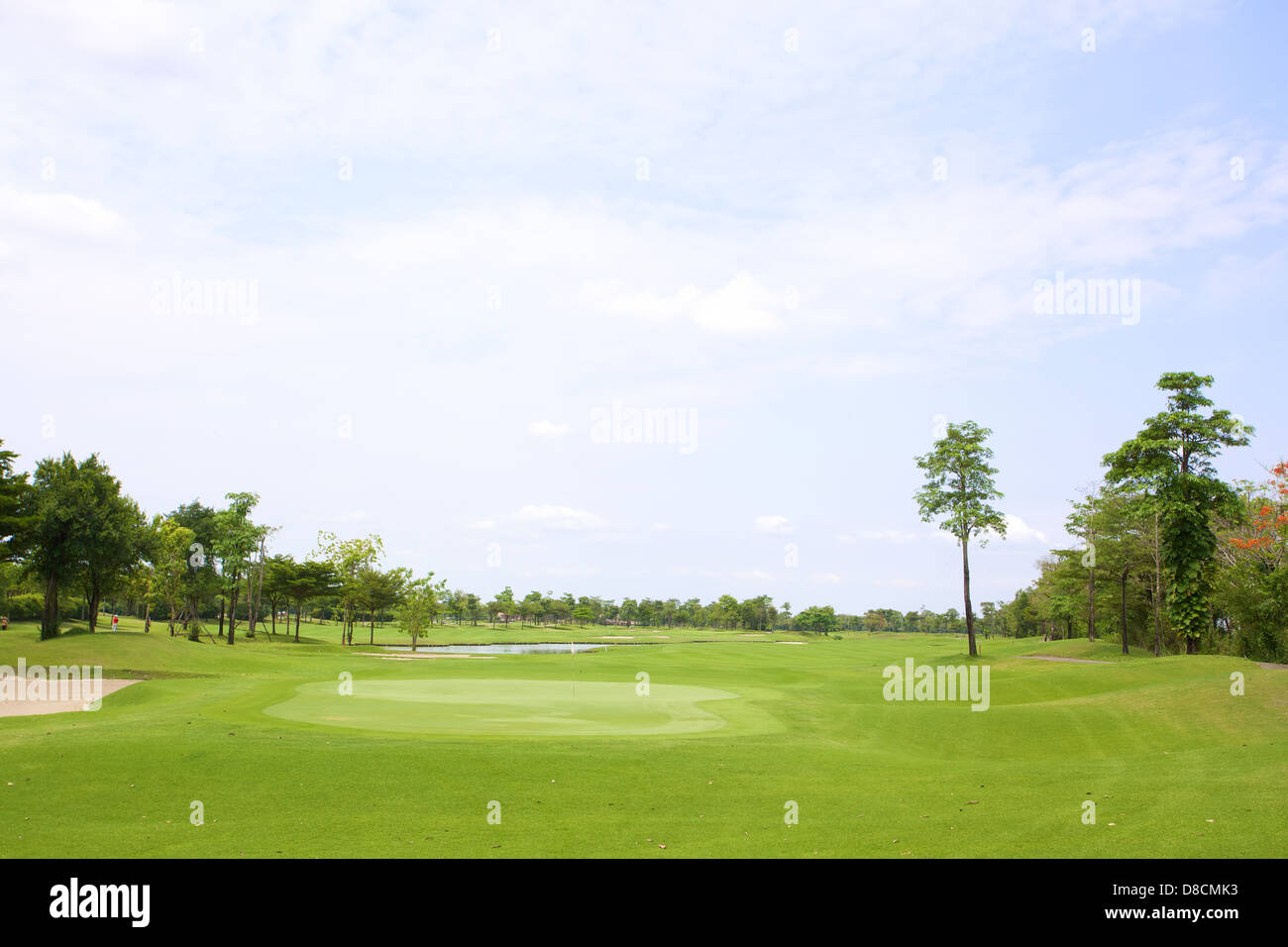 Golf course Stock Photo