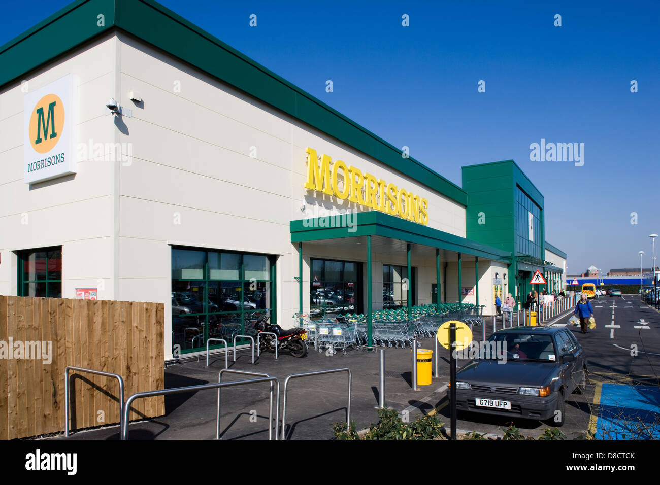 Morrisons Supermarket Borehamwood Stock Photo Alamy