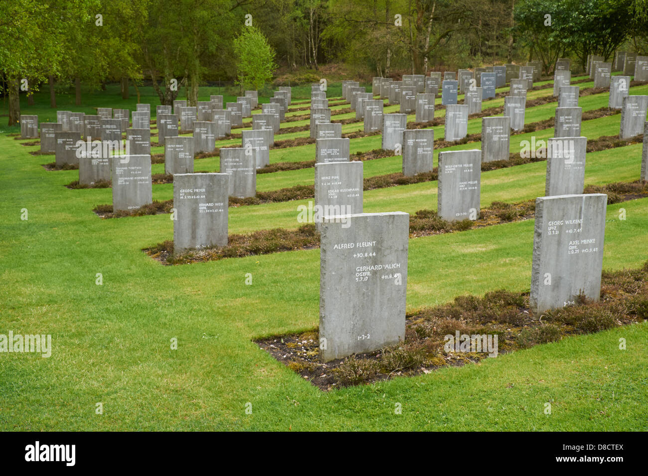 The Cannock Chase German Military Cemetery, Staffordshire, England Stock Photo Alamy