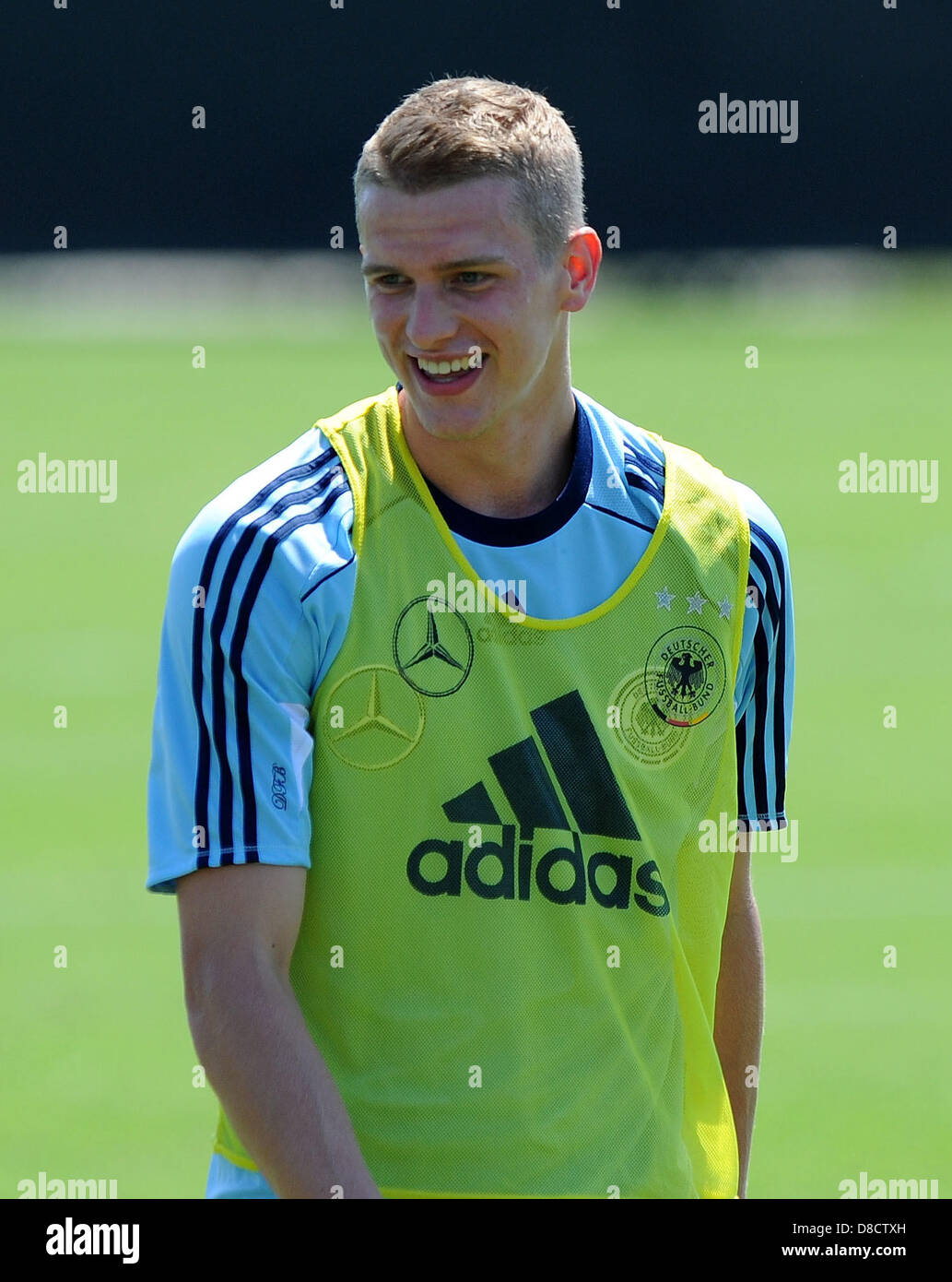 Lars Bender takes part in the training of the German national team on ...