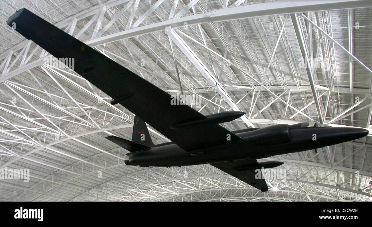 A Lockheed U-2C aircraft, a high-altitude reconnaissance plane, is ...