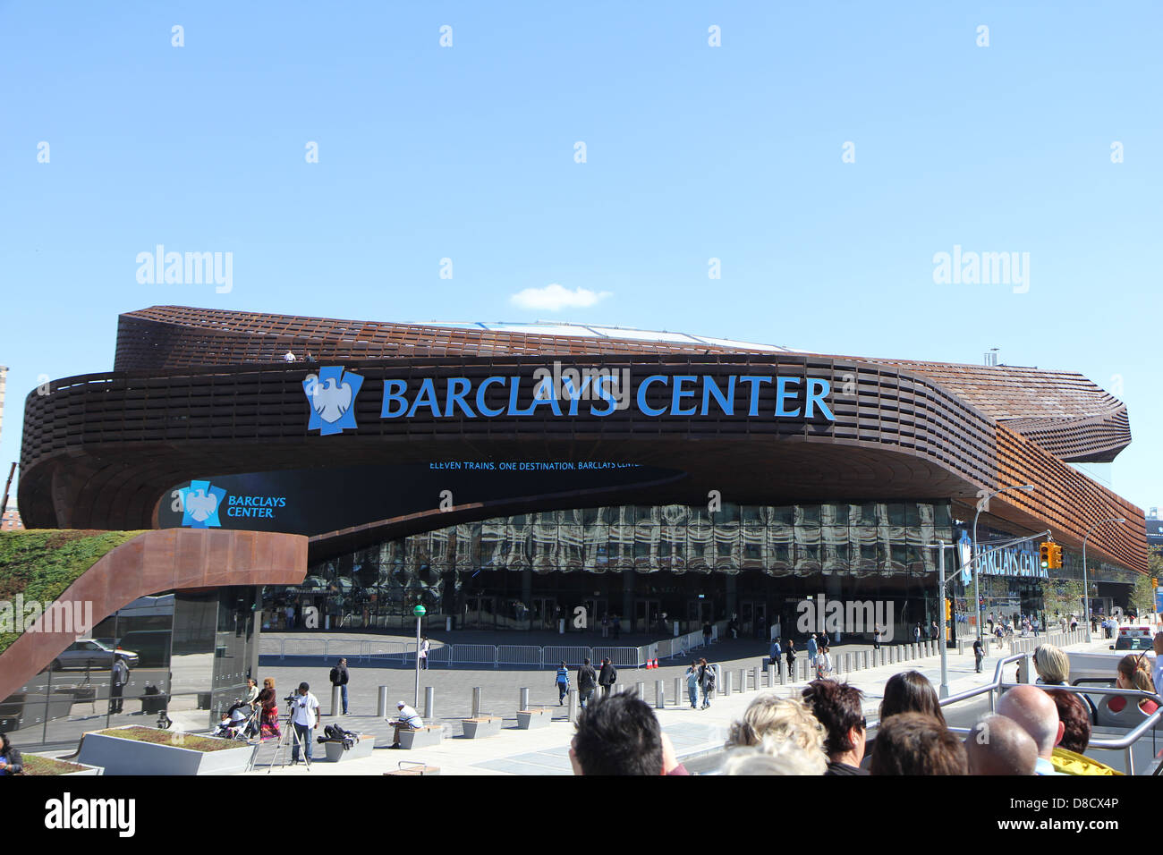 Barclays building America centre new york Atlantic yards Brooklyn big ...