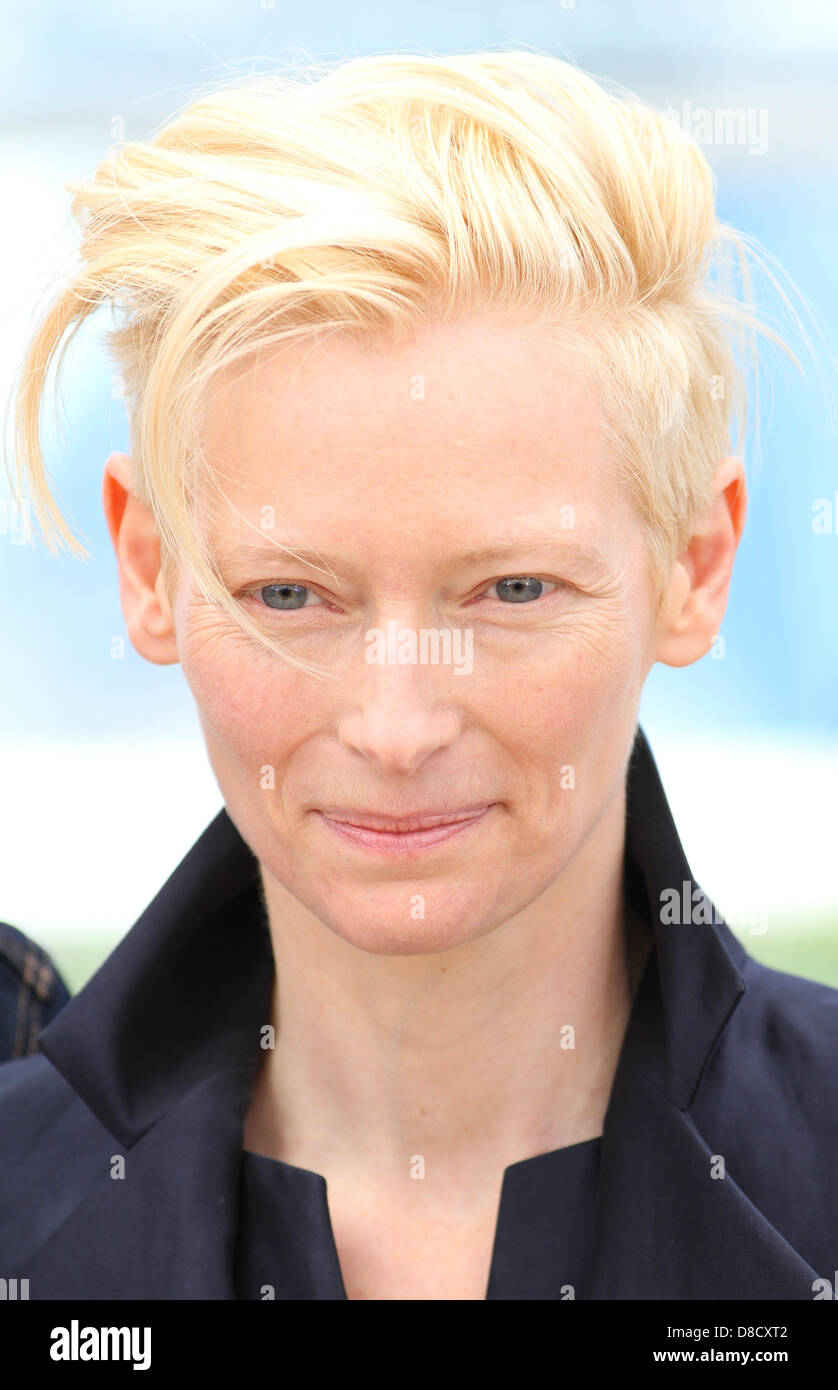 Tilda Swinton Only Lovers Left Alive Photocall Cannes Film Festival 13 Palais Des Festival Cannes France 25 May 13 Stock Photo Alamy