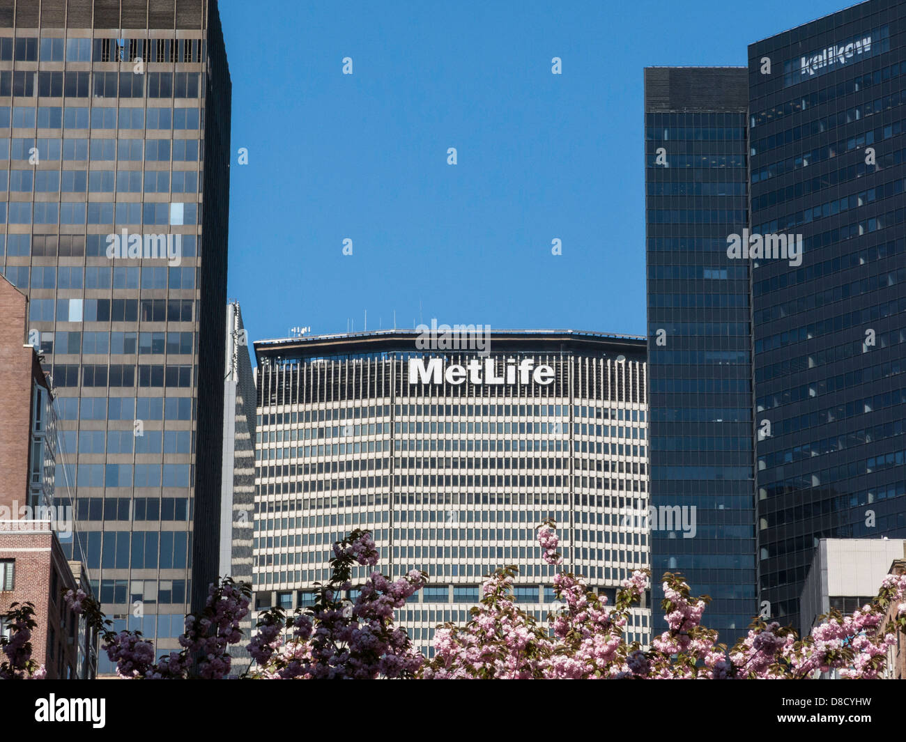 Met Life Building Facade, 200 Park Avenue, NYC Stock Photo - Alamy