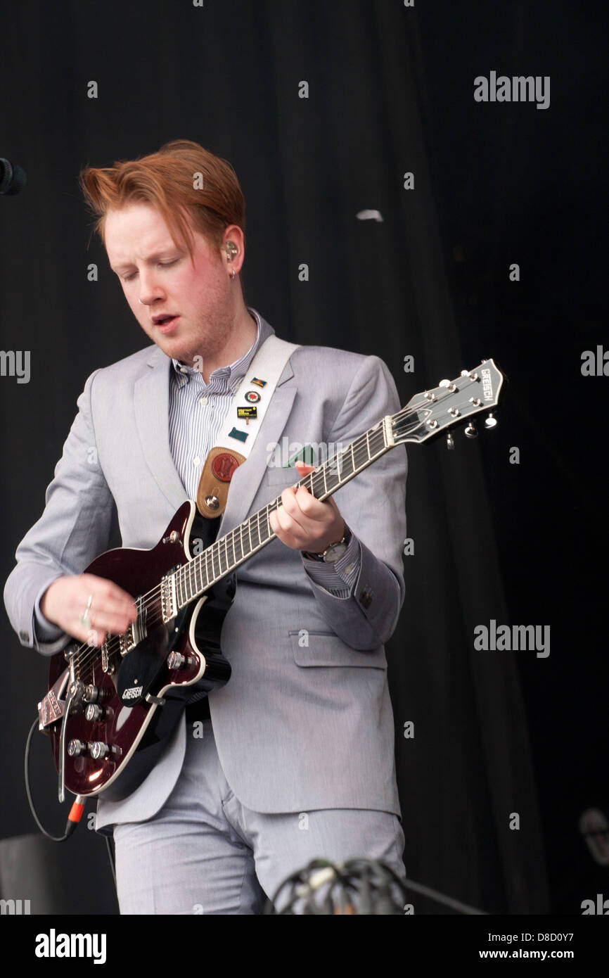 alex trimble, two door cinema club Stock Photo - Alamy