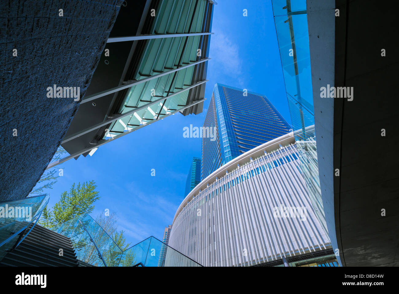 Grand Font  Building Osaka , umeda Stock Photo