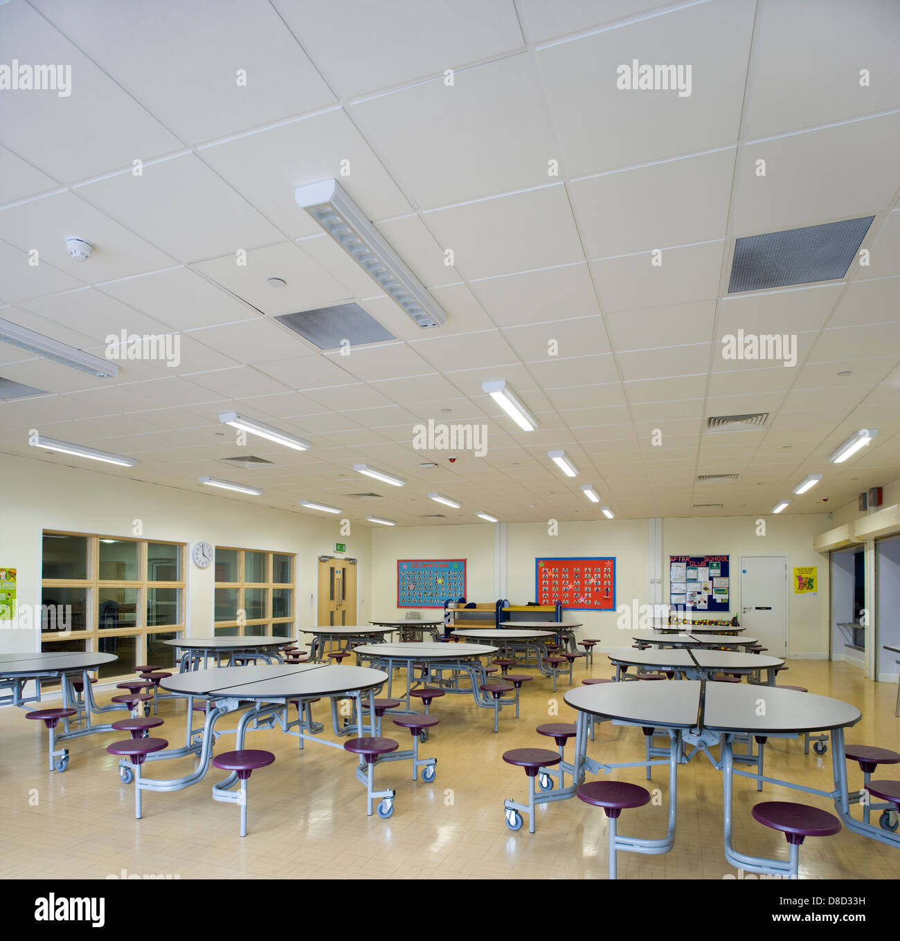 school dining room Stock Photo Alamy
