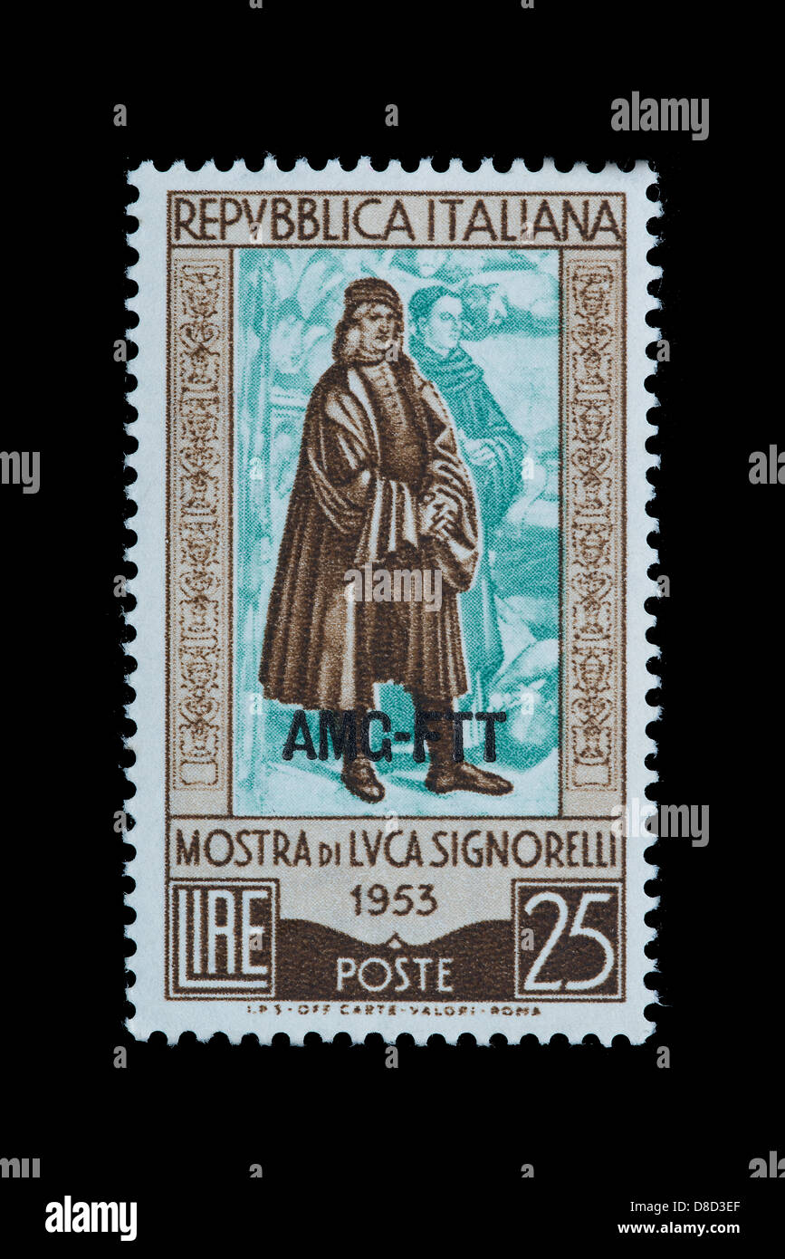 Trieste italian stamp hi-res stock photography and images - Alamy