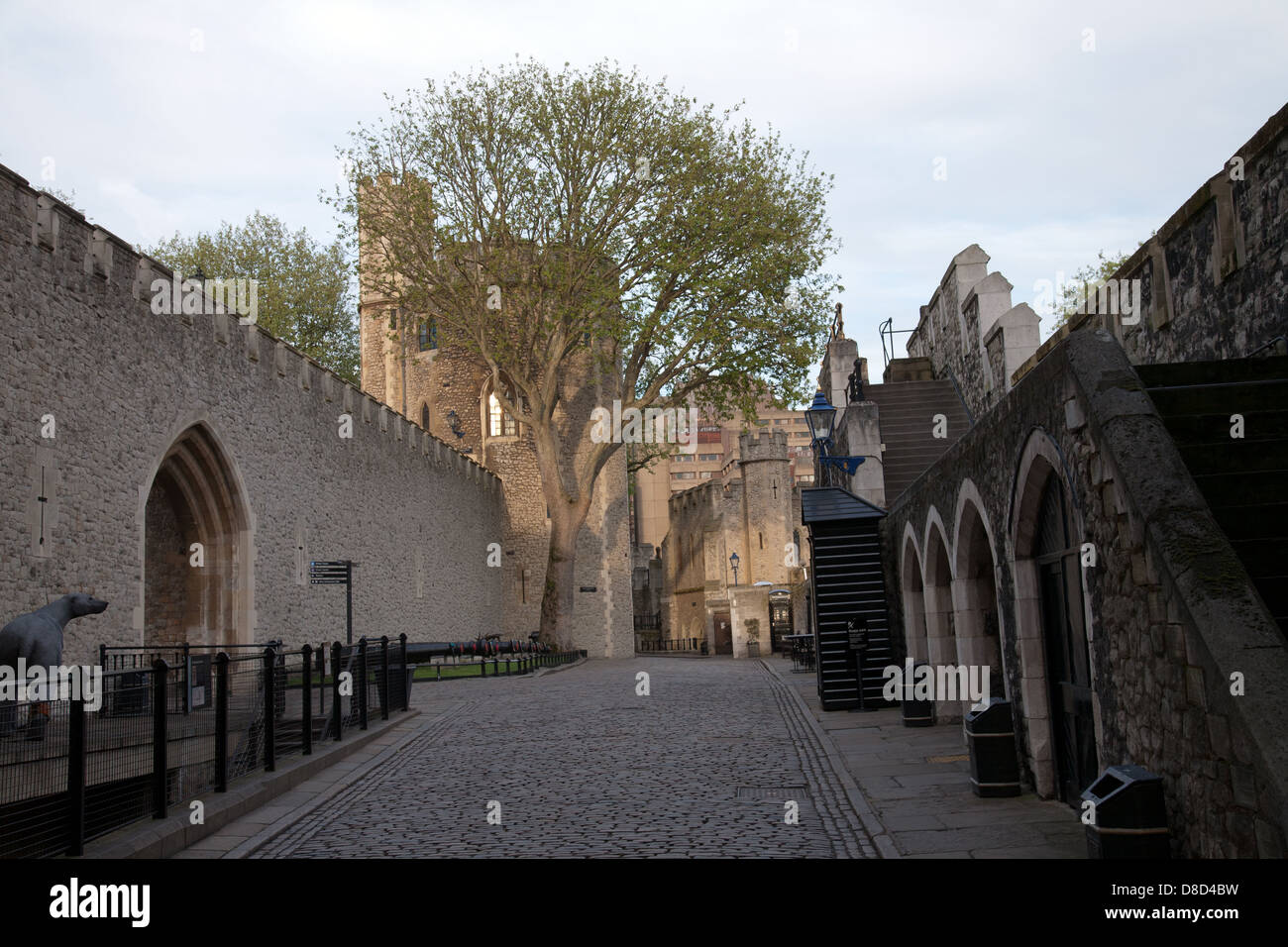 The tower of London Stock Photo
