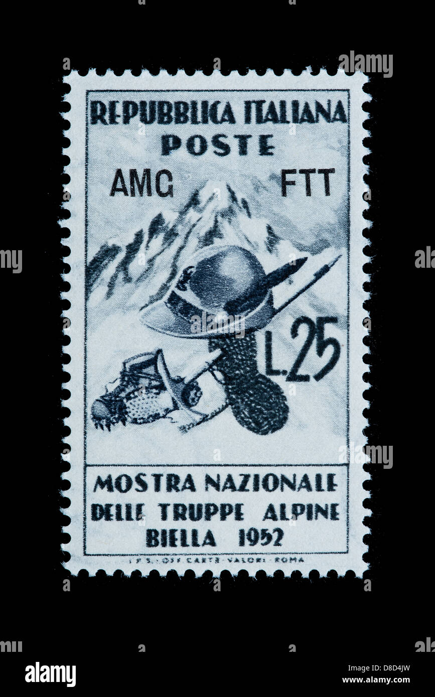 Trieste italian stamp hi-res stock photography and images - Alamy