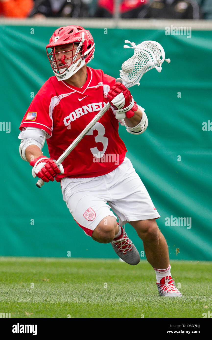 May 25, 2013 Cornell Big Red attack Rob Pannell (3) in action with the