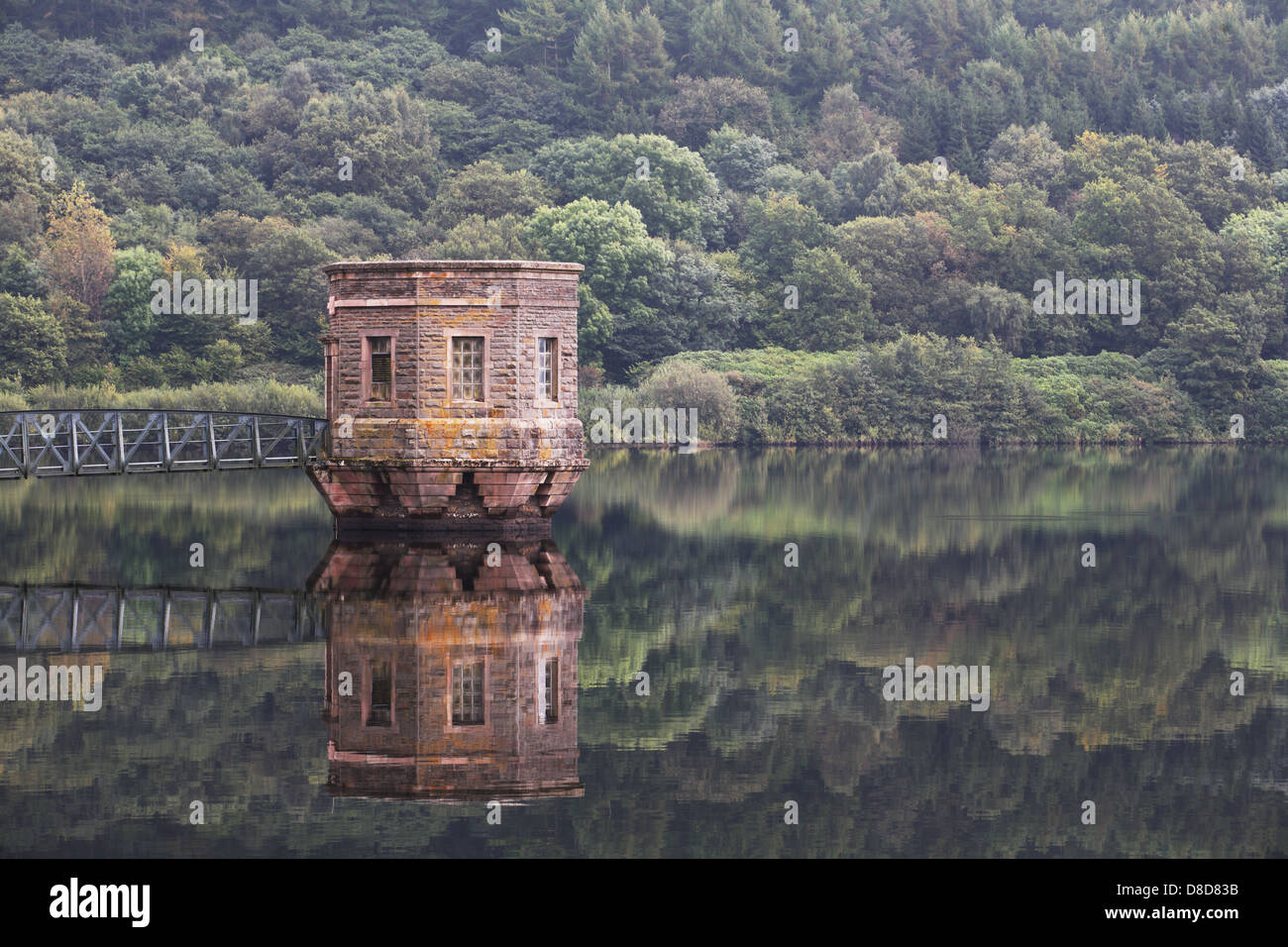 Talybont reservoir Wales Stock Photo