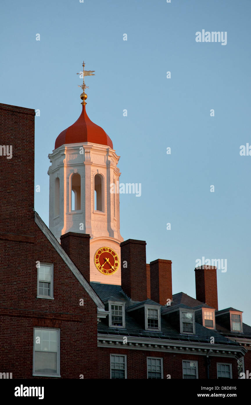 Leverett Tower at Harvard University Stock Photo Alamy