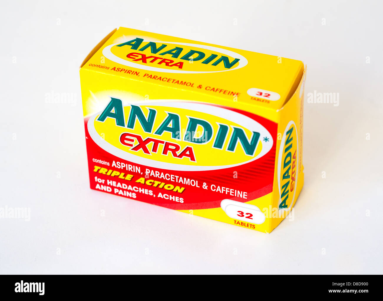 Anadin Extra box Stock Photo - Alamy