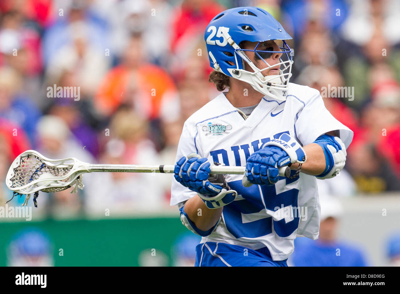Josh Offit May 25, 2013: Duke Blue Devils midfielder Josh Offit (25) in action ...