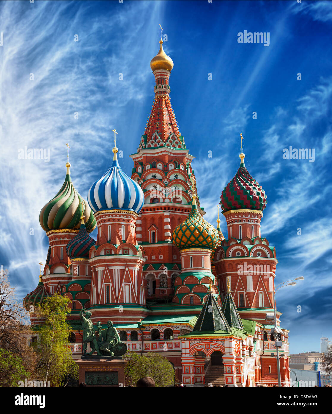 Beautiful st basils cathedral hi-res stock photography and images - Alamy