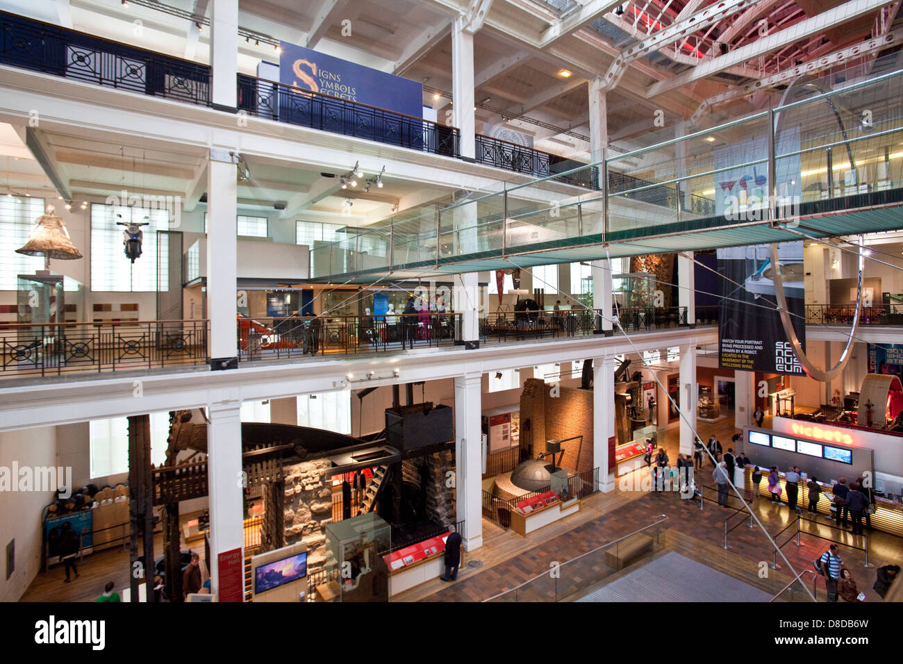 Main Hall, The Science Museum, London, England Stock Photo Alamy