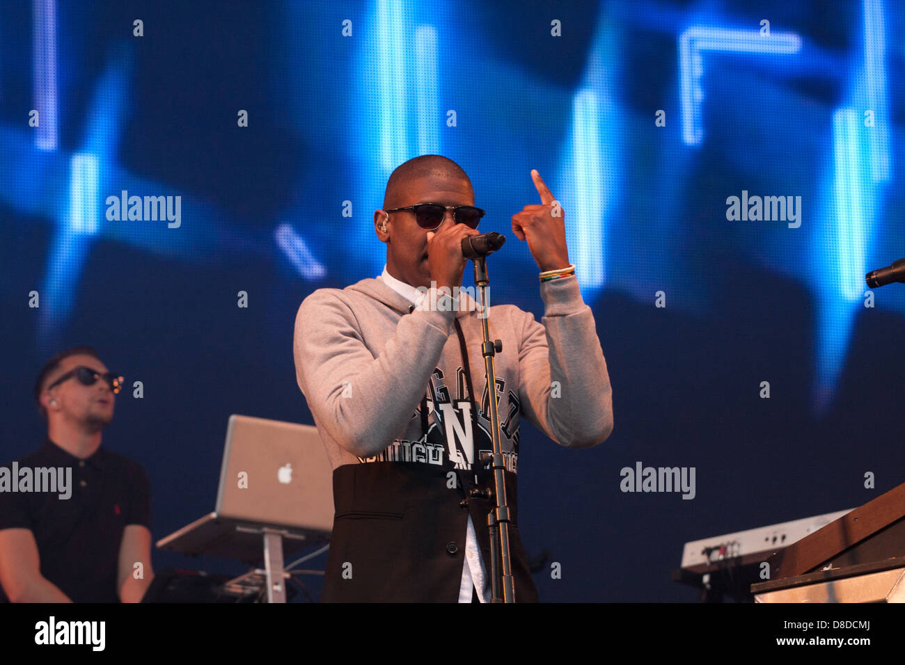 Singer, songwriter, record producer Labrinth at Radio1's One Big Weekend at Ebrington Square, Derry in Northern Ireland. Stock Photo