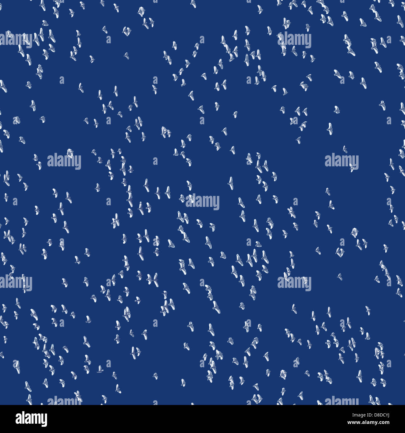 Birds seamless pattern Stock Photo - Alamy