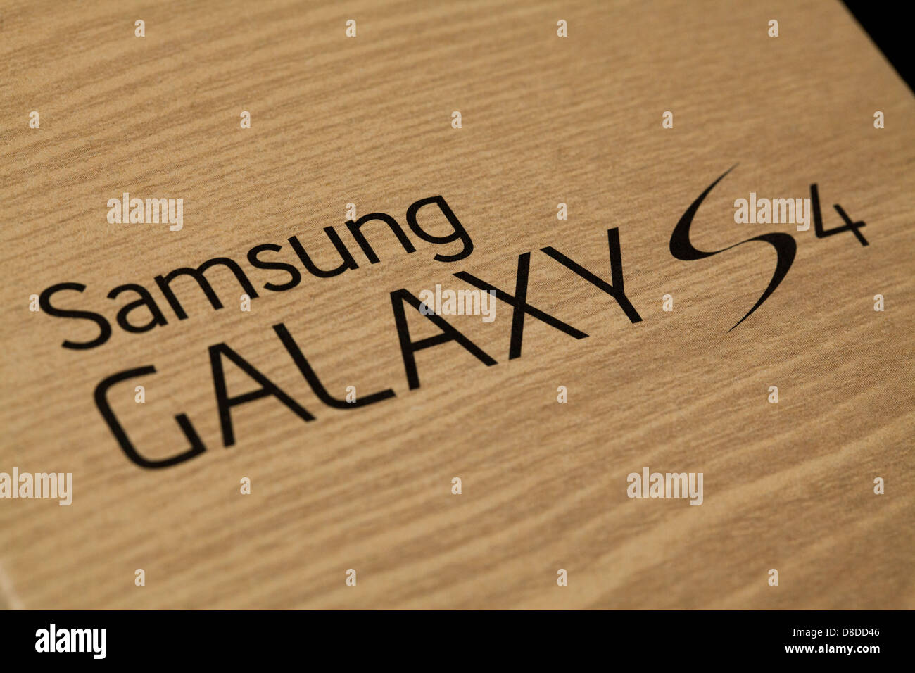 Samsung Galaxy S4 box Stock Photo