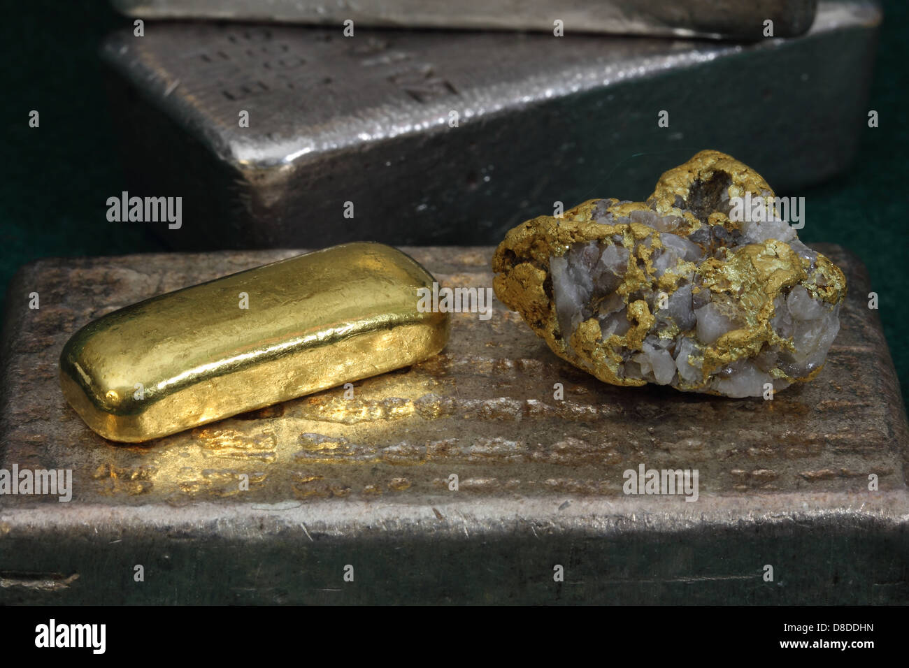 Lead ingots hi-res stock photography and images - Alamy