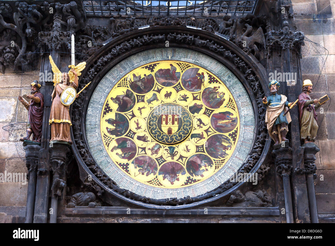 Prague Orloj Stock Photo