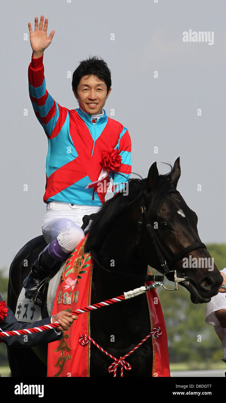 Japanese jockey yutaka take riding hires stock photography and images
