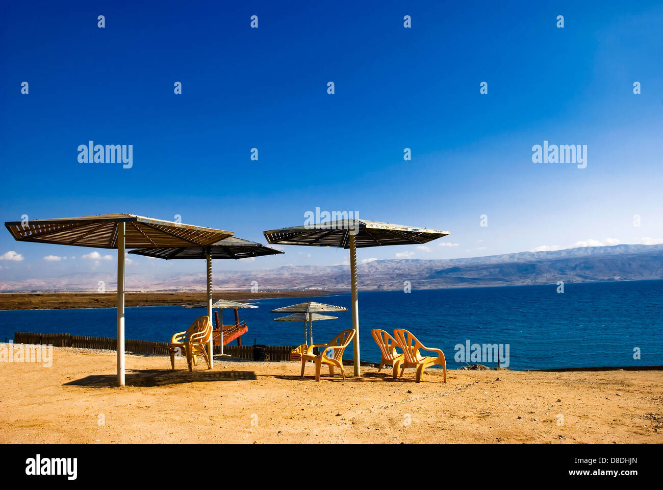 Dead Sea from Israel Stock Photo