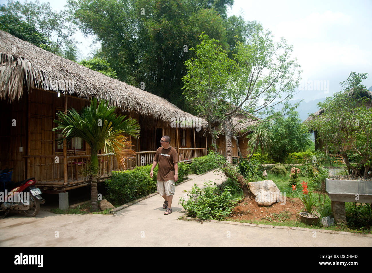 Mai Chau village, North vietnam Stock Photo