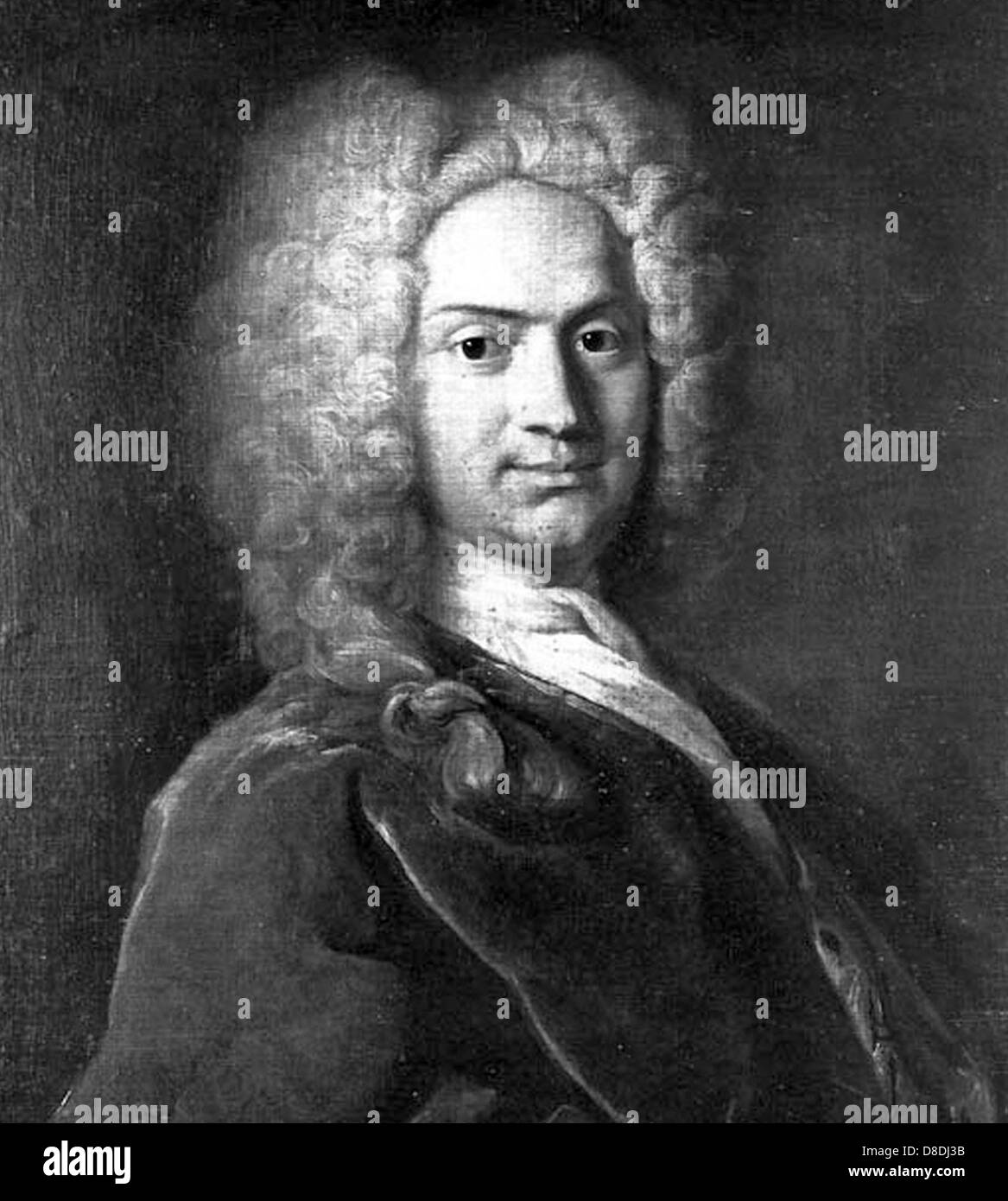 NICOLAUS  BERNOULLI (1687-1759) Swiss mathematician Stock Photo