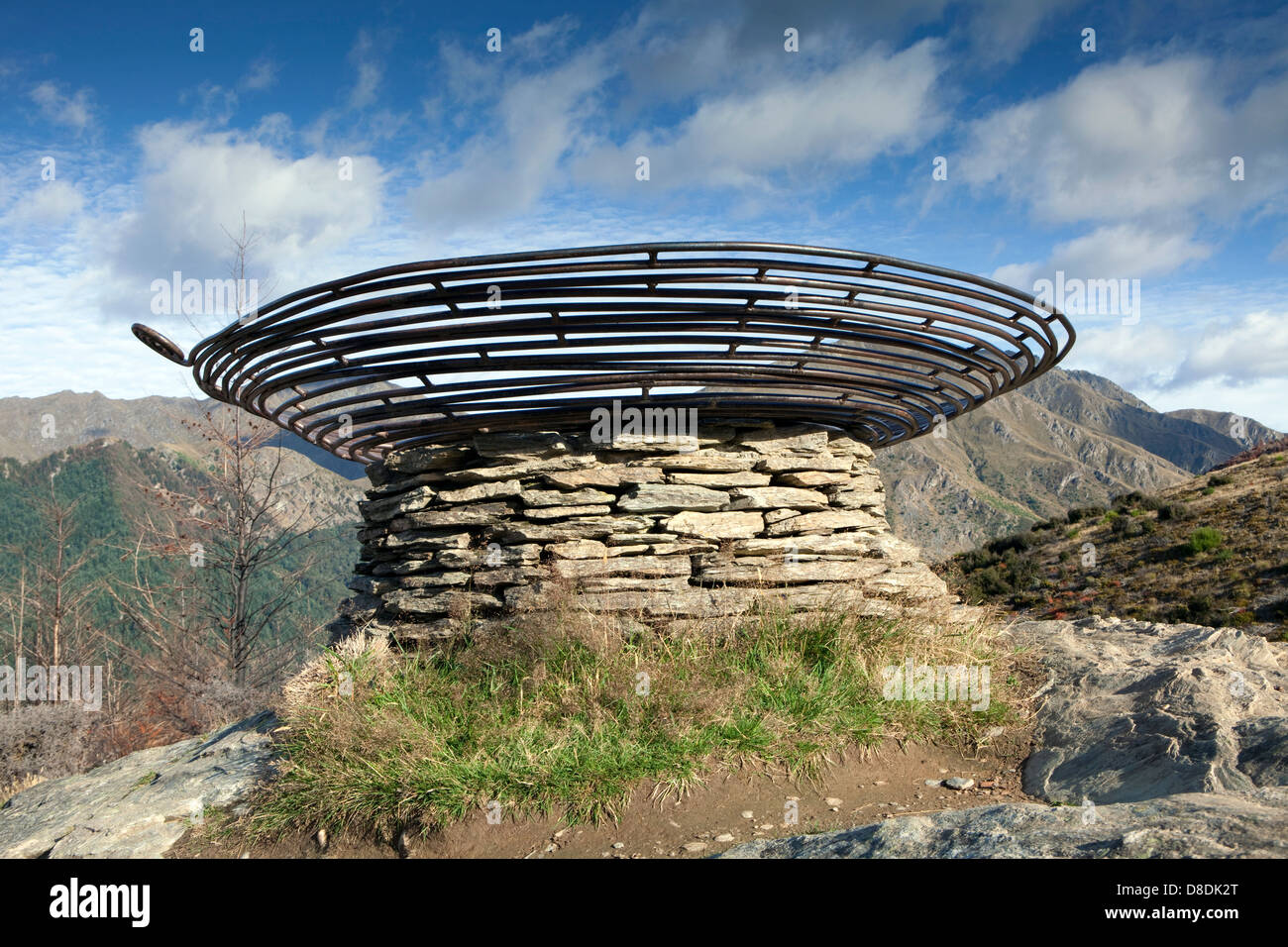 A view of the Basket of Dreams in the Queenstown Hill Recreation