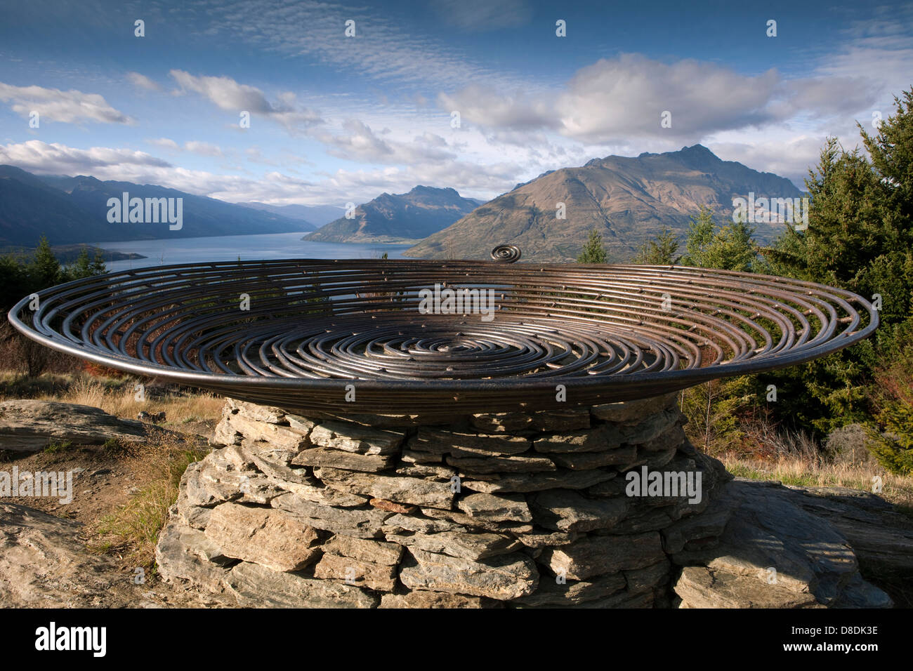 A view of the Basket of Dreams in the Queenstown Hill Recreation