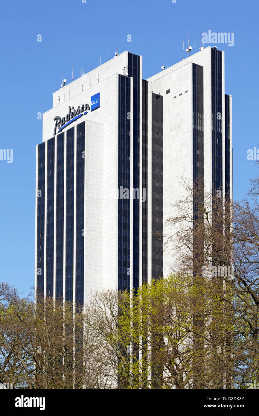 Hotel Radisson Blu, Hamburg, Germany Stock Photo - Alamy
