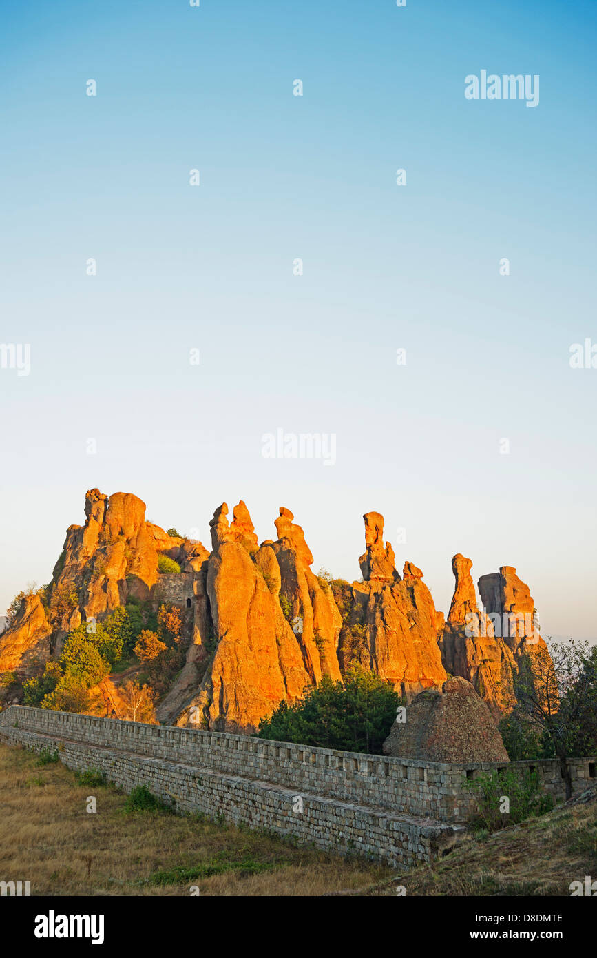 Europe, Bulgaria, Belogradchik, Kaleto Rock Fortress, rock formations ...