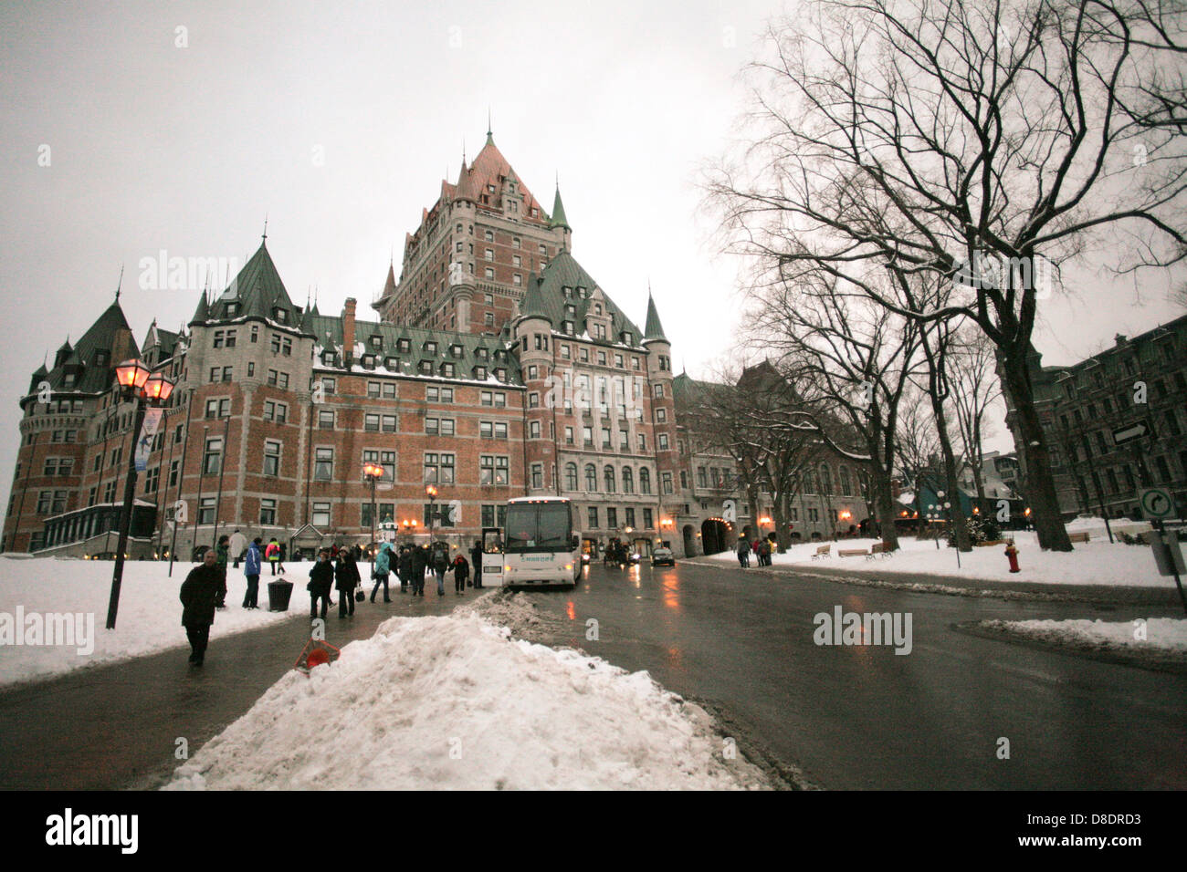 Chateau Frontenac Is A Grand Hotel In Quebec City Which Is Currently Operated As Fairmond Le Chateau Frontenac Stock Photo Alamy
