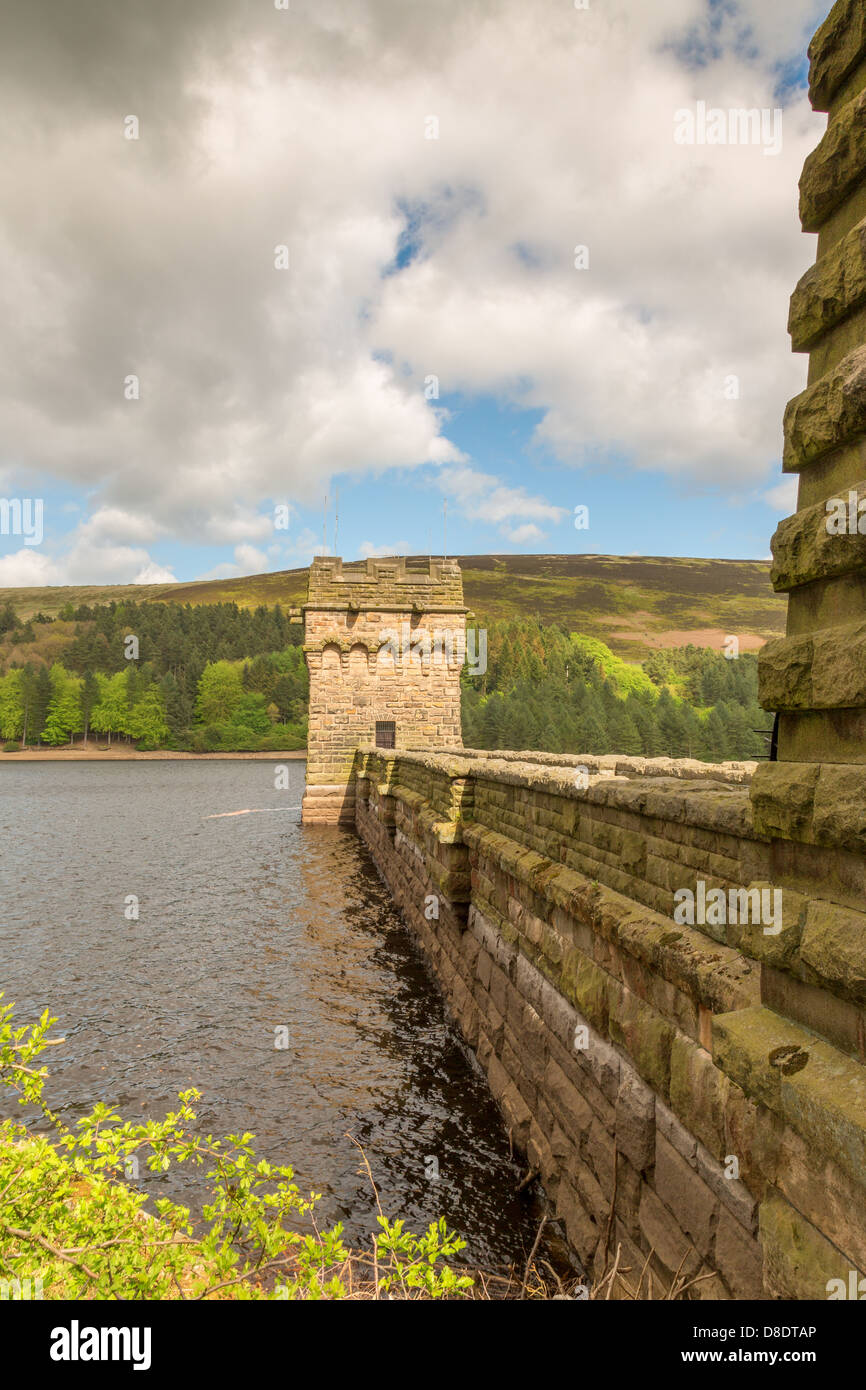 Derwent Dam, Peak District, Derbyshire, England, UK Stock Photo