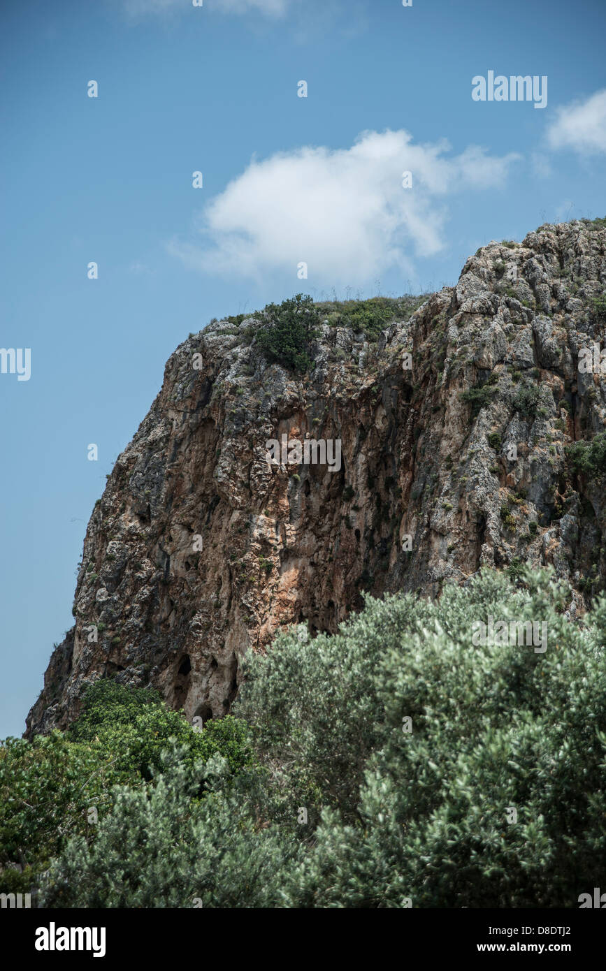Carmel Caves ,Israel,Carmel Nature reserve Stock Photo - Alamy