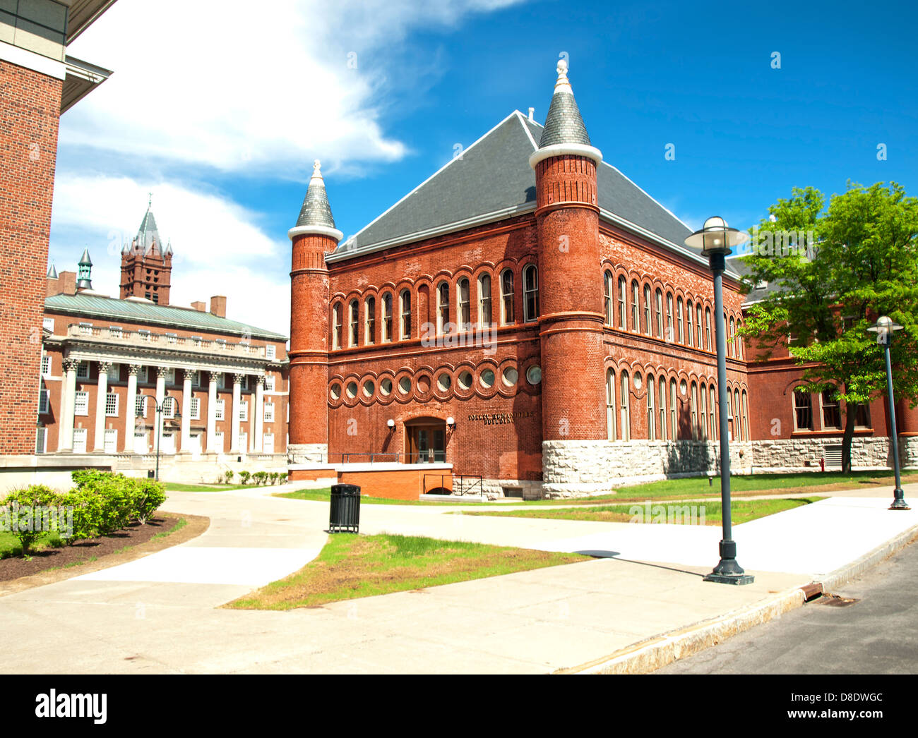 the Tolley humanities building on the campus of Syracuse University in