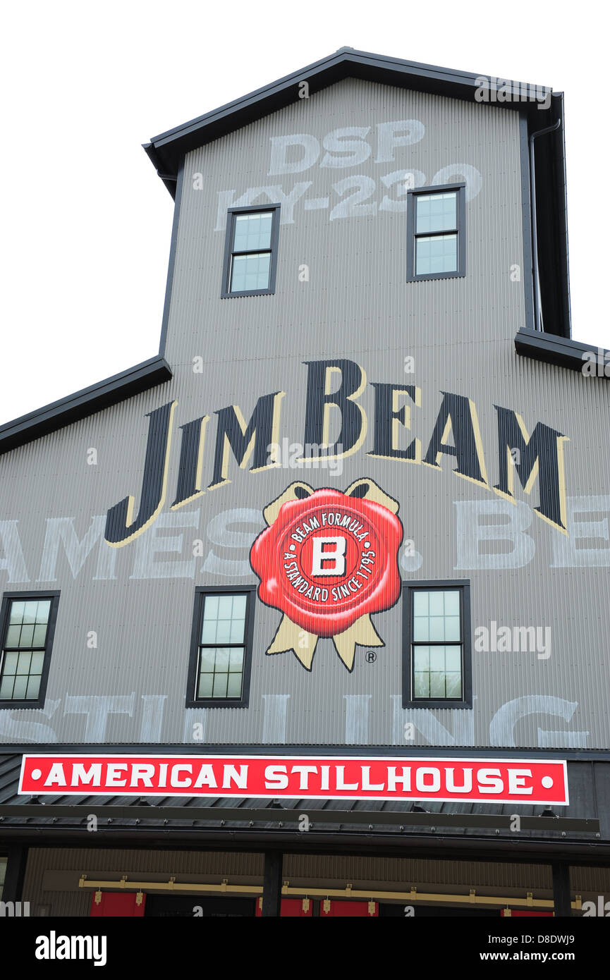 USA Louisville, Kentucky, Jim Beam American Stillhouse south of