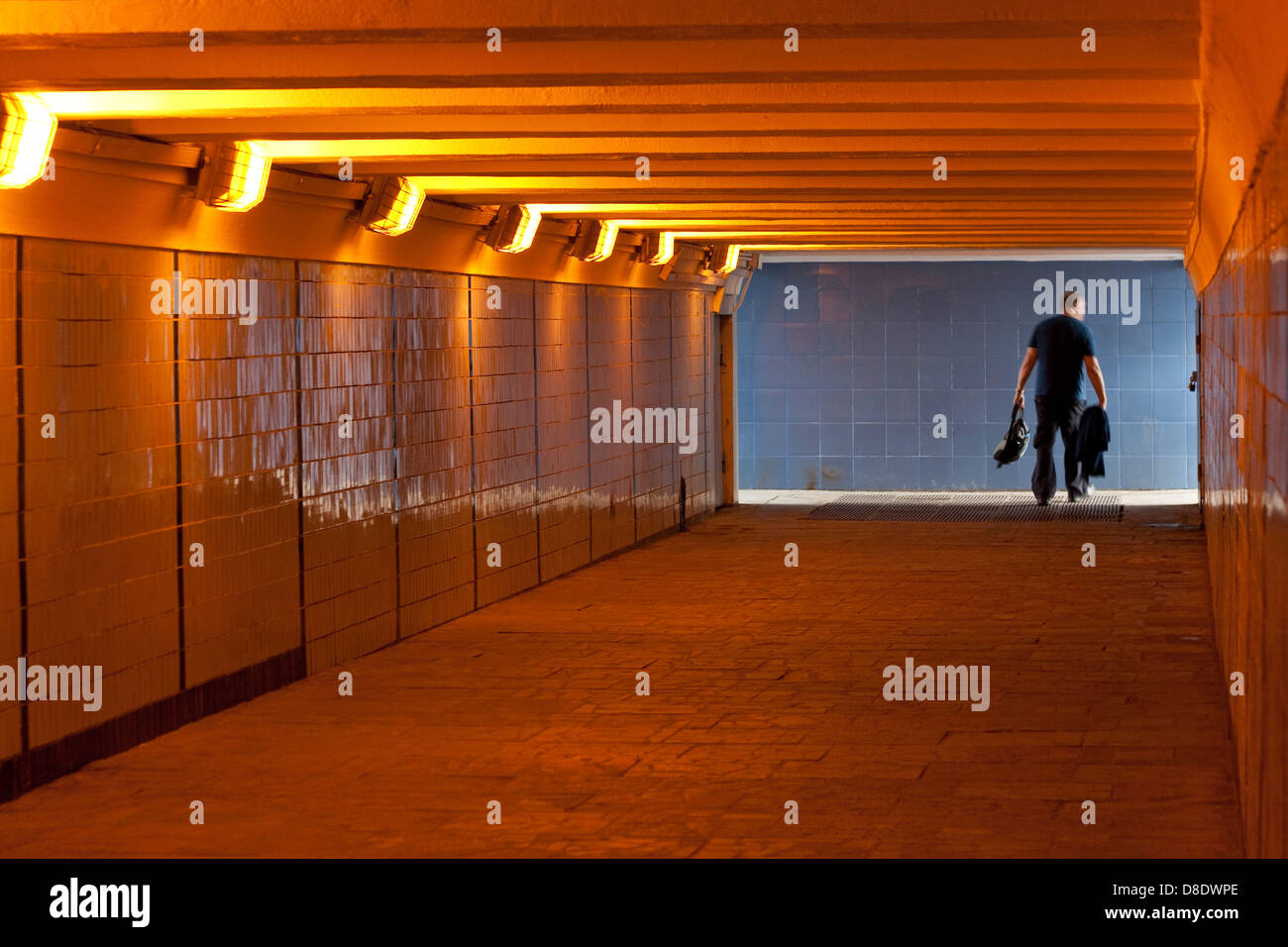 Subway passage near Red Square Moscow Stock Photo