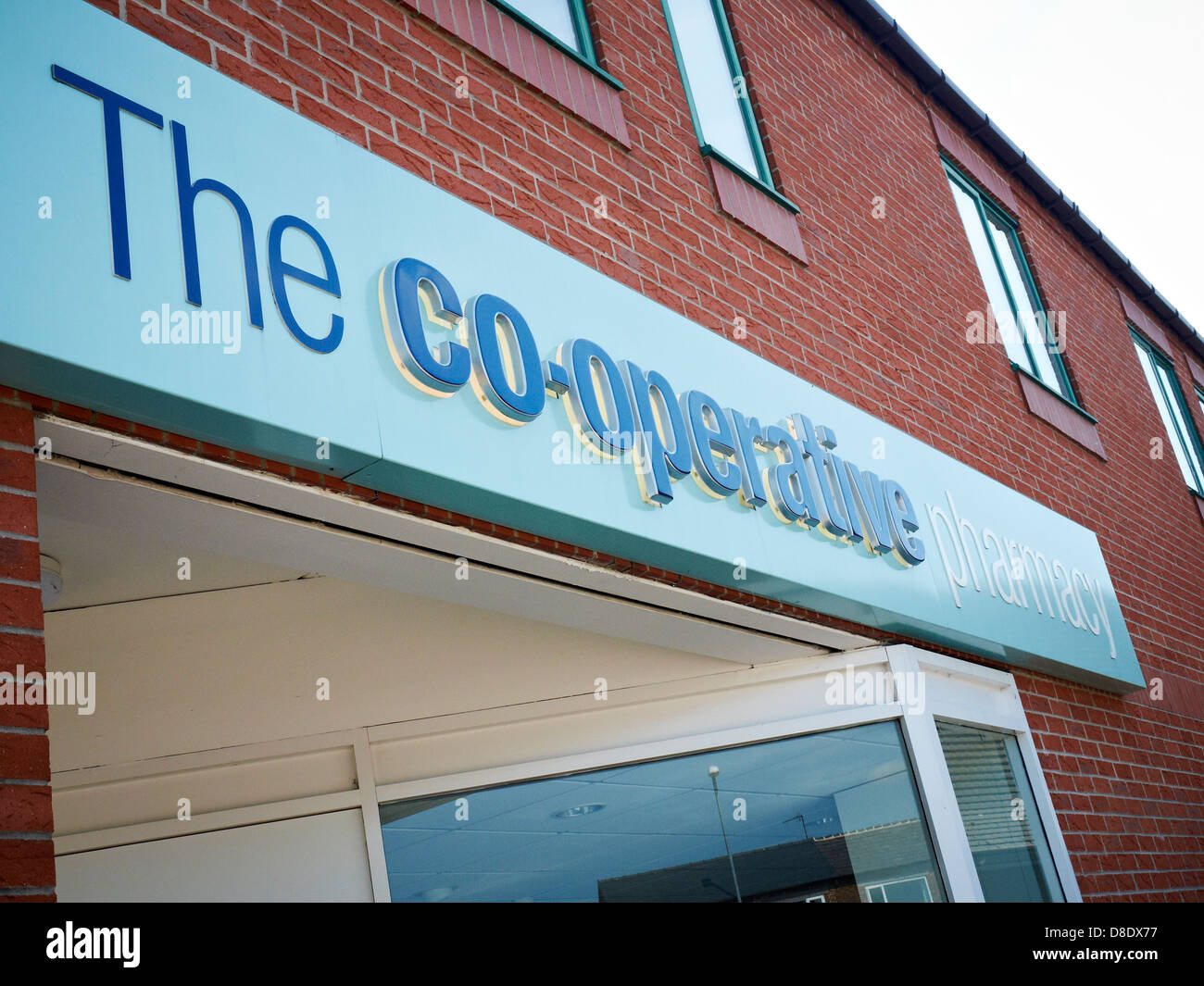The co-operative pharmacy shop in Sandbach Cheshire UK Stock Photo