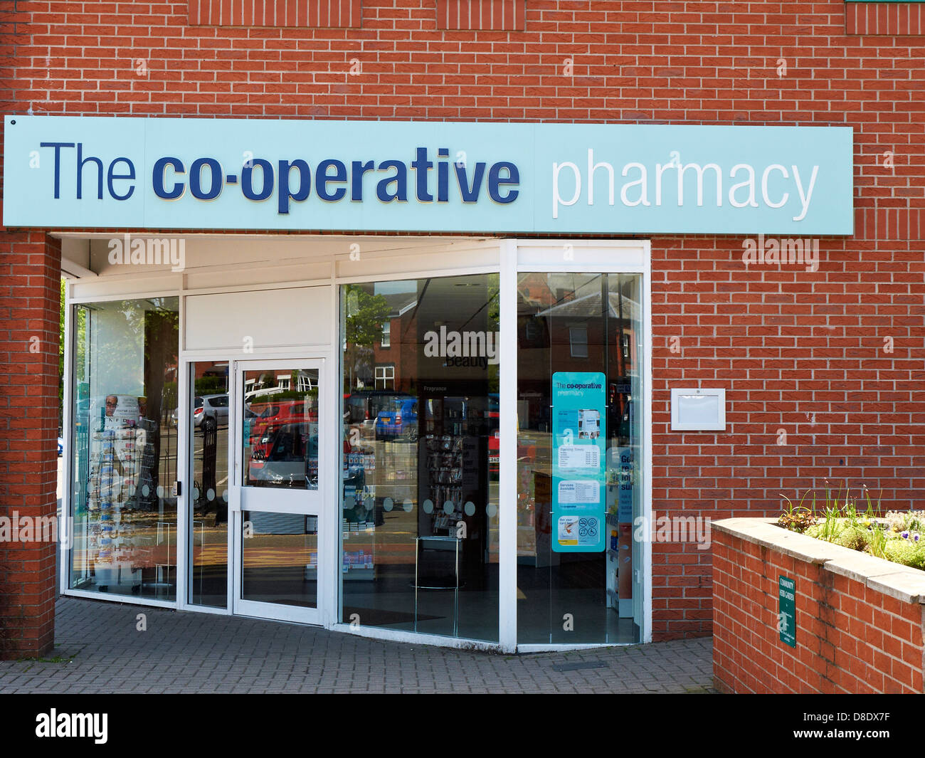 The cooperative pharmacy shop in Sandbach Cheshire UK Stock Photo Alamy