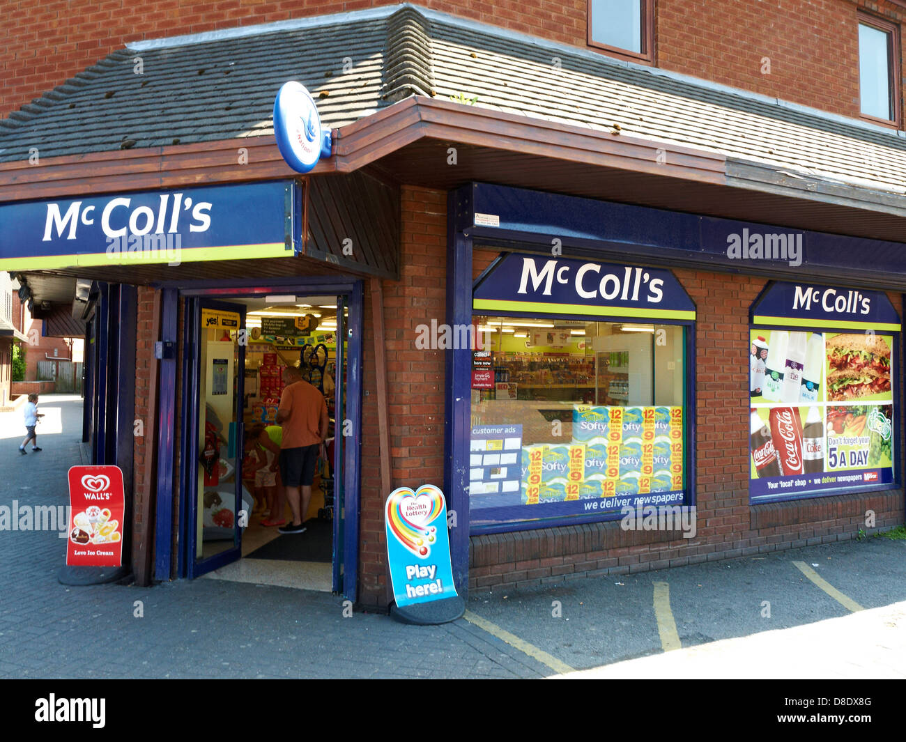 Mccolls sign hi-res stock photography and images - Alamy