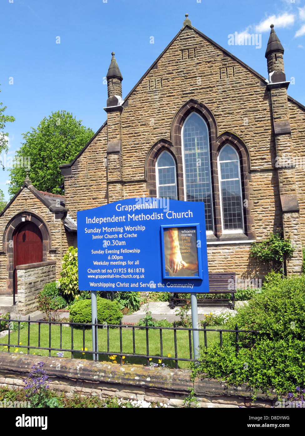 Grappenhall Independent Methodist Church Knutsford Rd Grappenhall Warrington Cheshire England England UK Stock Photo