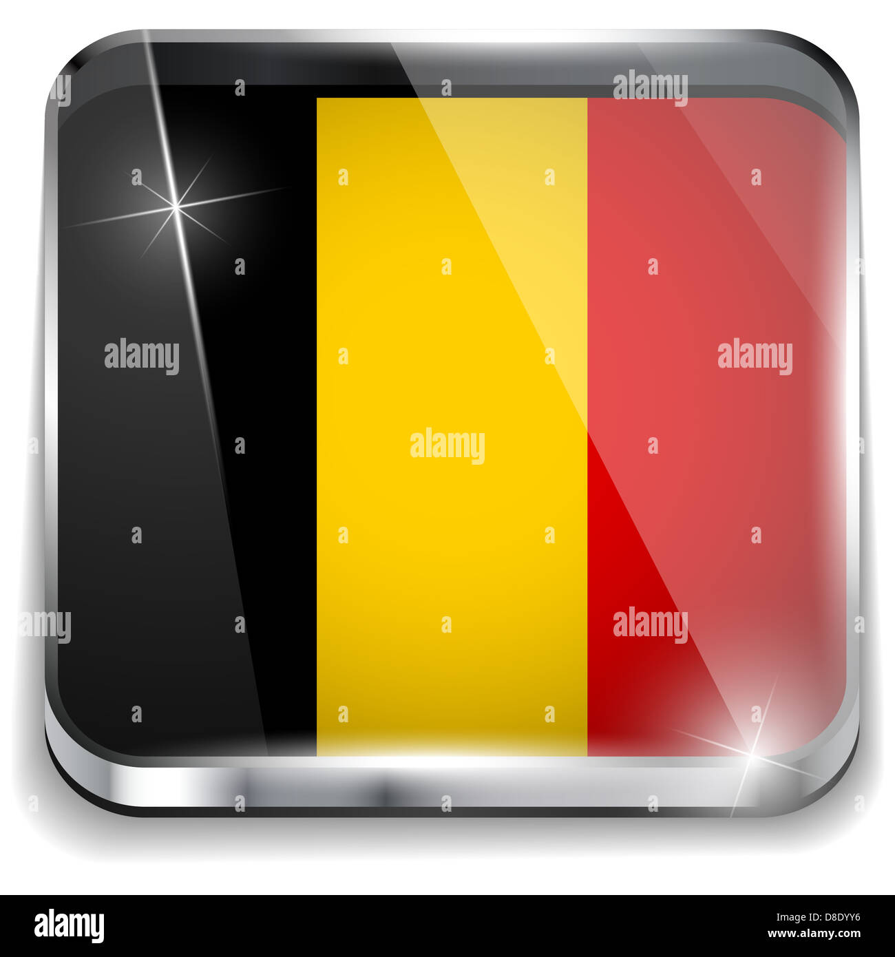Vector - Belgium Flag Smartphone Application Square Buttons Stock Photo ...