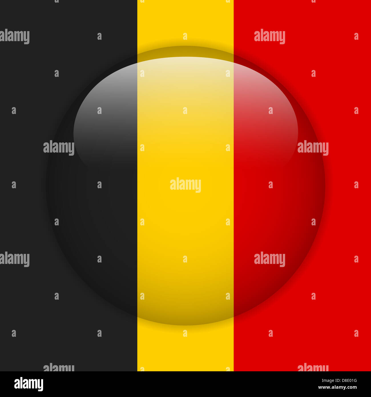 Vector - Belgium Flag Glossy Button Stock Photo - Alamy